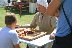 Being beaten by a young member of the public at Nine Mans Morris